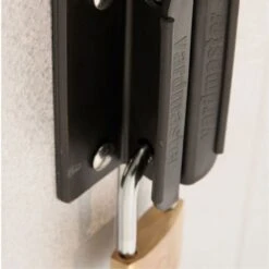 8' X 7' Yardmaster Green 87GEYZ Metal Shed (2.42m X 2.17m) -Halls || Lifetime || Keter Sales padlockable door handles 6 2 1