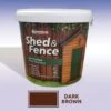 Shed And Fence Treatment 5ltr Dark Brown