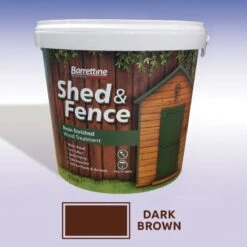 Shed And Fence Treatment 5ltr Dark Brown