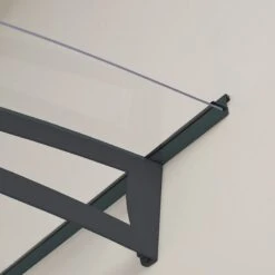 Palram Canopia Aquila 2050 Clear Door Canopy -Halls || Lifetime || Keter Sales palram awnings aquila grey clear back sealing gasket min