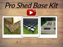 7x5 Plastic Shed Base Kit -Halls || Lifetime || Keter Sales pro base kit 2 3