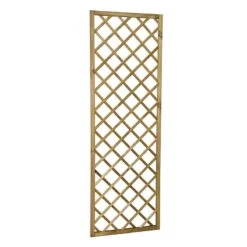 Forest 6' X 2' Hidcote Decorative Diamond Wooden Lattice Trellis (1.8m X 0.6m) -Halls || Lifetime || Keter Sales rfl06hd 3