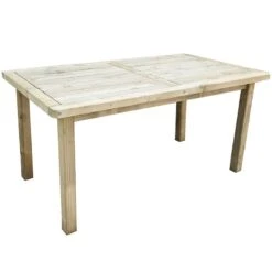 Forest Rosedene Wooden Garden Table 5'x3' (1.5x0.9m) -Halls || Lifetime || Keter Sales rotahd 5x3 delemere table cutout1