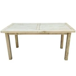 Forest Rosedene Wooden Garden Table 5'x3' (1.5x0.9m) -Halls || Lifetime || Keter Sales rotahd 5x3 delemere table cutout2