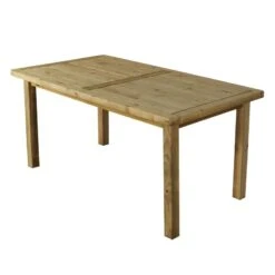 Forest Rosedene Wooden Garden Table 5'x3' (1.5x0.9m) -Halls || Lifetime || Keter Sales rotahd 02