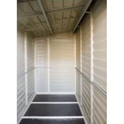 4' X 8' Saffron Lean To Plastic Vinyl Shed (1.21m X 2.39m) -Halls || Lifetime || Keter Sales sabae0 1