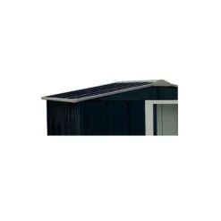 8' X 8' Sapphire Apex Anthracite Metal Shed (2.62m X 2.42m) 11 8' X 8' Sapphire Apex Anthracite Metal Shed (2.62m X 2.42m) -Halls || Lifetime || Keter Sales sapphire anthracite roof 4