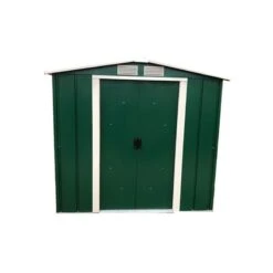 10' X 8' Sapphire Apex Green Metal Shed (3.22m X 2.42m) -Halls || Lifetime || Keter Sales sapphire green cutout1 1