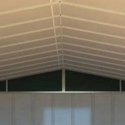 10' X 8' Sapphire Apex Green Metal Shed (3.22m X 2.42m) -Halls || Lifetime || Keter Sales sapphire roof 10