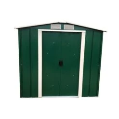 6' X 4' Sapphire Apex Green Metal Shed (2.02m X 1.22m) -Halls || Lifetime || Keter Sales sapphire64gn sapphire 6x4 green cutout1
