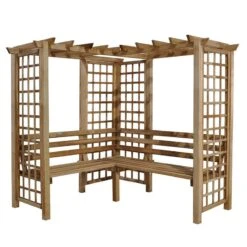Forest Sunflower Arbour Seat (Sorrento) 9 Forest Sunflower Arbour Seat (Sorrento) -Halls || Lifetime || Keter Sales scahd 3