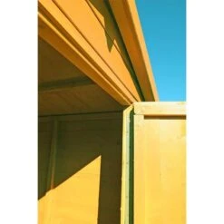 6' X 10' Shire Premium Security Apex Wooden Garden Shed (1.79m X 2.99m) -Halls || Lifetime || Keter Sales secs1006dsl 1aa 6x10 shire premium security shed front2 min