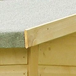 6' X 10' Shire Premium Security Apex Wooden Garden Shed (1.79m X 2.99m) -Halls || Lifetime || Keter Sales secs1006dsl 1aa 6x10 shire premium security shed roof min