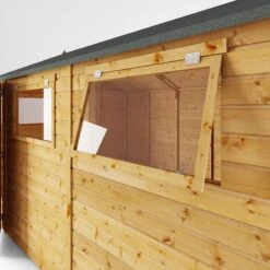 15' X 10' Mercia Shiplap Reverse Apex Workshop (4.5m X 3.2m) -Halls || Lifetime || Keter Sales si 001 004 0113 15x10 workshop feature3 min