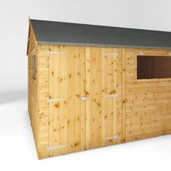 15' X 10' Mercia Shiplap Reverse Apex Workshop (4.5m X 3.2m) -Halls || Lifetime || Keter Sales si 001 004 0113 15x10 workshop feature4 min