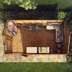 18' X 10' Mercia Shiplap Reverse Apex Workshop (5.4m X 3.2m) 17 18' X 10' Mercia Shiplap Reverse Apex Workshop (5.4m X 3.2m) -Halls || Lifetime || Keter Sales si 001 004 0115 18x10 workshop feature5 min