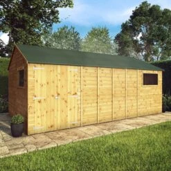 New Arrival 17 18' X 10' Mercia Shiplap Reverse Apex Workshop (5.4m X 3.2m)