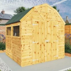 8' X 8' Mercia Shiplap Dutch Barn Shed (2.5m X 2.4m)