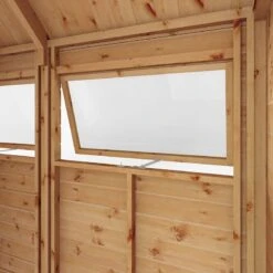 8' X 8' Mercia Shiplap Dutch Barn Shed (2.5m X 2.4m) 25 8' X 8' Mercia Shiplap Dutch Barn Shed (2.5m X 2.4m) -Halls || Lifetime || Keter Sales si 001 004 0121bun 12 min 3