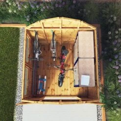 8' X 8' Mercia Shiplap Dutch Barn Shed (2.5m X 2.4m) 17 8' X 8' Mercia Shiplap Dutch Barn Shed (2.5m X 2.4m) -Halls || Lifetime || Keter Sales si 001 004 0121bun 13 min 3