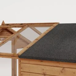 8'x6' (2.4x1.8m) Mercia Shiplap Wooden Apex Greenhouse Combi Shed -Halls || Lifetime || Keter Sales si 004 001 0024 8x6 mercia shiplap combi greenhouse feature2 min 1