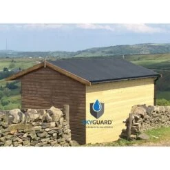 10'x9' SkyGuard EPDM Garden Building/ Shed Roof Kit - Replacement Covering -Halls || Lifetime || Keter Sales skyguard roof kit no13 2 4