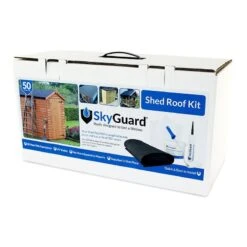 11'x20' SkyGuard EPDM Garden Building/ Shed Roof Kit - Replacement Covering -Halls || Lifetime || Keter Sales skyguard roof kit no2 1 24