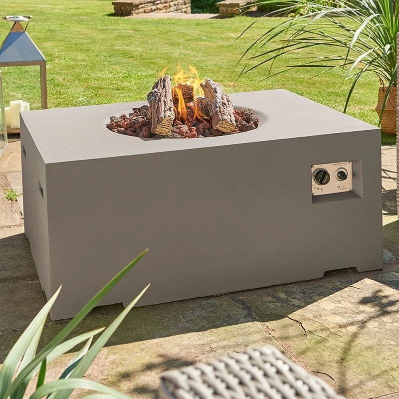 Happy Cocoon Grey Rectangular Gas Patio Heater 1 Happy Cocoon Grey Rectangular Gas Patio Heater