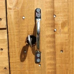 7' X 7' Traditional Standard Shiplap Pent Wooden Garden Shed (2.14m X 2.14m) -Halls || Lifetime || Keter Sales standard pent sheds feature1 min 8