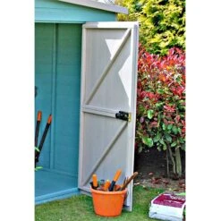 6' X 8' Shire Sun Pent Wooden Garden Potting Shed (1.94m X 2.58m) -Halls || Lifetime || Keter Sales sunp0806dsl 1aa sun pent 8x6 door