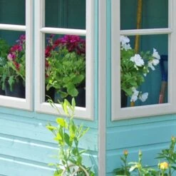 10' X 10' Shire Sun Pent Wooden Garden Potting Shed (3.22m X 3.21m) -Halls || Lifetime || Keter Sales sunp1010dsl 1aa sun pent 10x10 windows