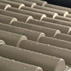 6'6 X 8' Shire Tuscany Evo 240 Apex Plastic Double Door Shed (2.02m X 2.42m) -Halls || Lifetime || Keter Sales tevo2404pvc 1aa 6x8 shire tuscany evo 240 roof min