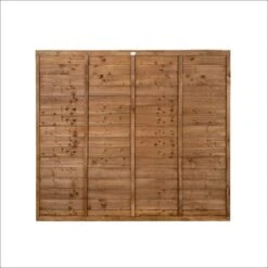 Forest 6' X 5'6 Brown Pressure Treated Super Lap Fence Panel (1.83m X 1.68m) 7 Forest 6' X 5'6 Brown Pressure Treated Super Lap Fence Panel (1.83m X 1.68m) -Halls || Lifetime || Keter Sales tpsuper656brptr onestore