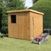 12' X 6' Traditional Standard Shiplap Pent Wooden Garden Shed (3.66m X 1.83m)