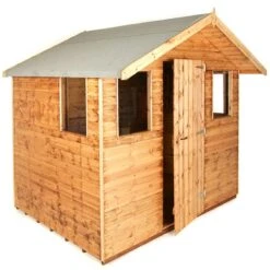 8' X 8' Traditional Shiplap 8' Cabin Garden Shed (2.44m X 2.44m)