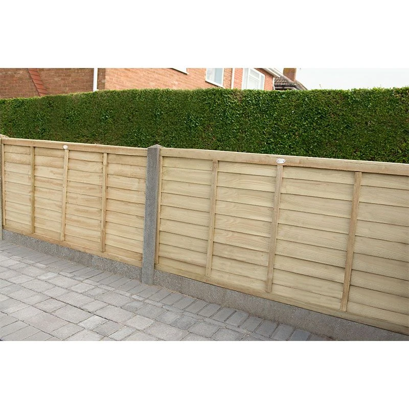 Forest 6' X 3' Pressure Treated Lap Fence Panel (1.83m X 0.91m) 2 Forest 6' X 3' Pressure Treated Lap Fence Panel (1.83m X 0.91m) - Image 2