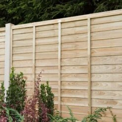 Forest 6' X 6' Pressure Treated Lap Fence Panel (1.83m X 1.83m)