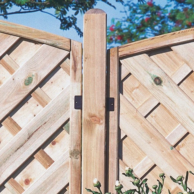 4'11" X 2.7" X 2.7" Forest Planed Fence Post (1500mm X 70mm X 70mm) 3 4'11" X 2.7" X 2.7" Forest Planed Fence Post (1500mm X 70mm X 70mm) - Image 3