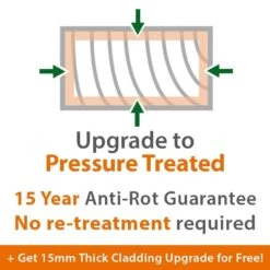 6' X 6' Traditional Wooden Potting Garden Shed With 6' Gable (1.83m X 1.83m) -Halls || Lifetime || Keter Sales upgrade to pressure treated min 12 17 1