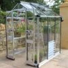 4' X 6' Halls Cotswold Birdlip Small Greenhouse With Toughened Glass (1.47m X 1.94m)