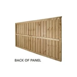 Forest 6' X 3' Pressure Treated Vertical Closeboard Fence Panel (1.83m X 0.92m) -Halls || Lifetime || Keter Sales vbp63ptr back panel