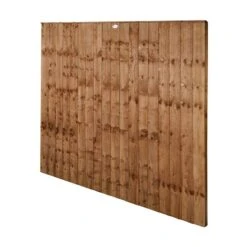 Forest 6' X 5' Brown Pressure Treated Vertical Closeboard Fence Panel (1.83m X 1.52m) -Halls || Lifetime || Keter Sales vbp65brptr 3 1