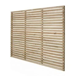 Forest 6' X 5' Pressure Treated Contemporary Slatted Fence Panel (1.8m X 1.5m) 8 Forest 6' X 5' Pressure Treated Contemporary Slatted Fence Panel (1.8m X 1.5m) -Halls || Lifetime || Keter Sales venh5 slatted fence panel 1 5m high cutout2 min