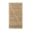 Forest 3' X 6' Double Slatted Gate (0.9m X 1.8m)