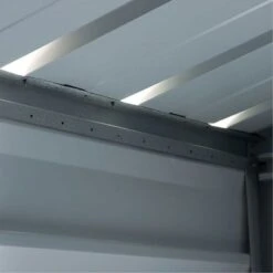 8' X 4' Yardmaster Pent Metal Shed 84PZ (2.38m X 1.19m) -Halls || Lifetime || Keter Sales ventilation 7 4 2