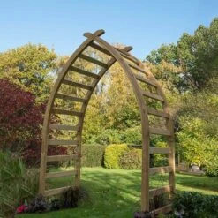 Forest Whitby Wooden Garden Arch 7'x5'