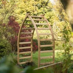 Forest Whitby Wooden Garden Arch 7'x5' -Halls || Lifetime || Keter Sales whita07 3